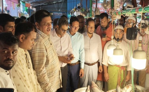 রমজানে দ্রব্যমূল্য নিয়ন্ত্রণে গাজীপুরে বাজার তদারকিতে সিটি প্রশাসক