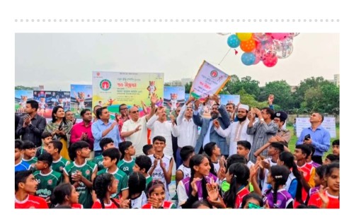 গাজীপুরে বর্ণাঢ্য আয়োজনে ‘নতুন কুঁড়ি স্পোর্টস-২০২৬’ উদ্বোধন