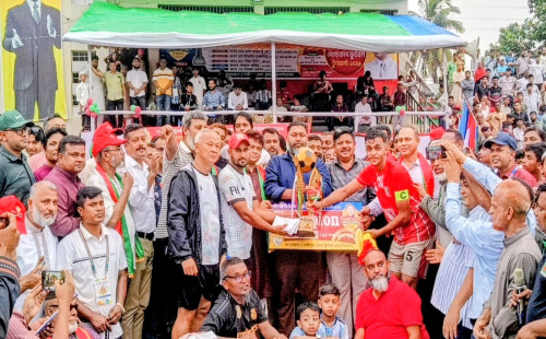 গাজীপুরে শহীদ রাষ্ট্রপতি জিয়াউর রহমান গোল্ডকাপ ফুটবল ফাইনাল